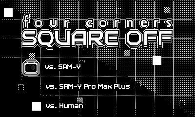 A screen shot of Four Corners: Square Off..
