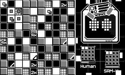 A screen shot of Four Corners: Square Off.